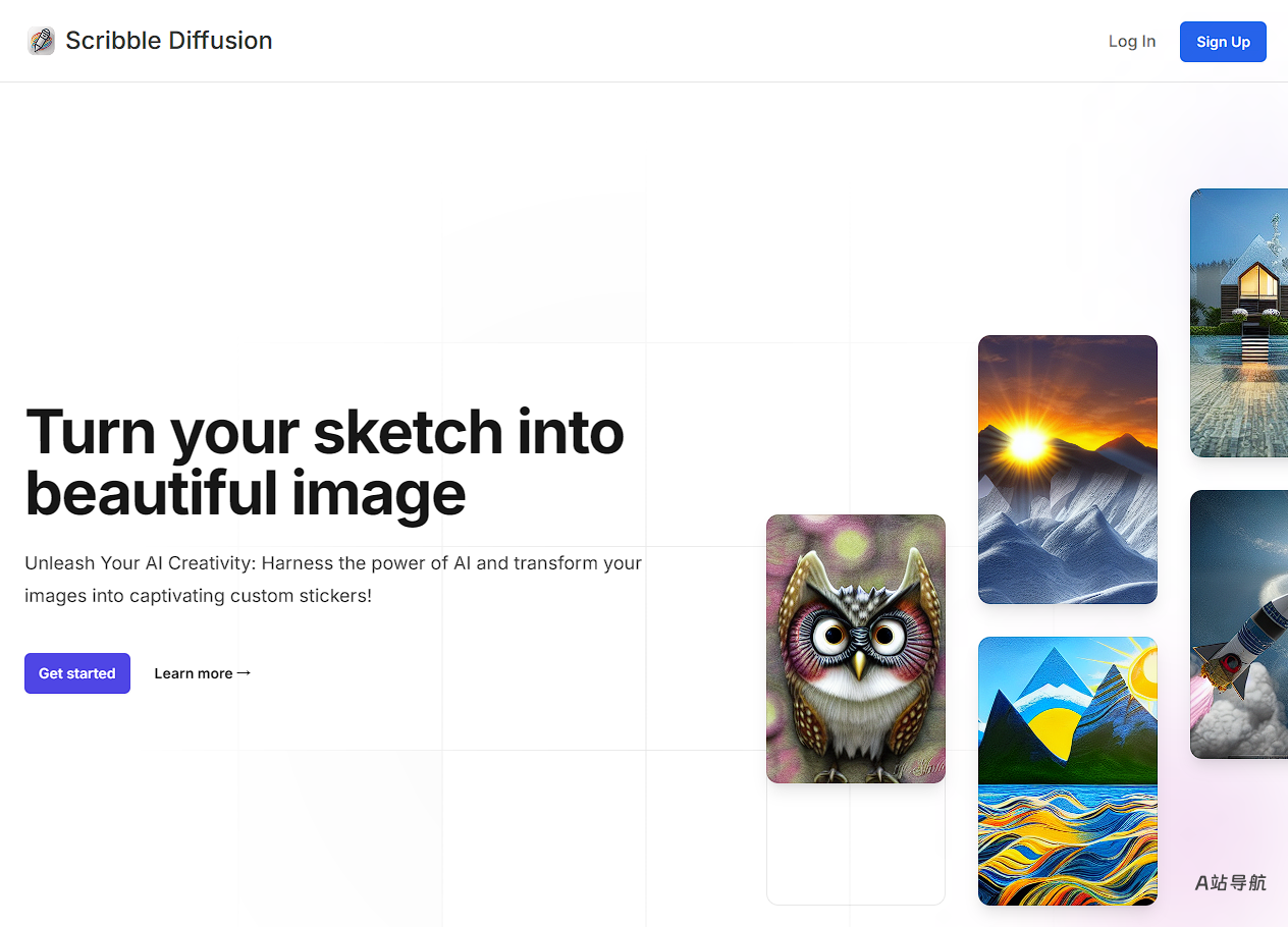 Scribble Diffusion